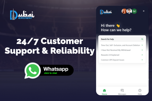 Dubai Exchange 247 | 24/7 Customer Support & Reliability