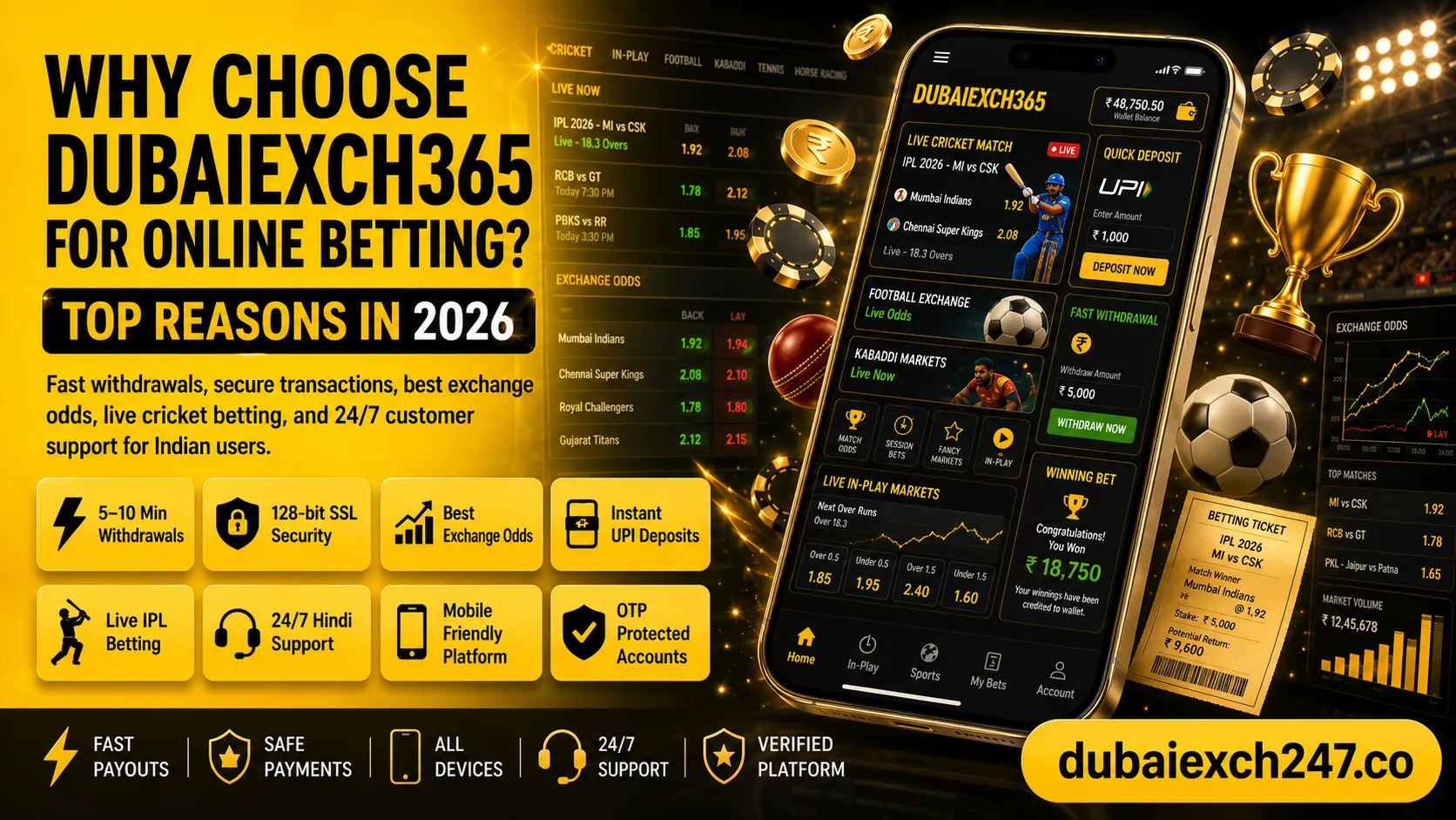 DubaiExch247 vs SkyExch